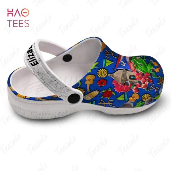 Pride Puerto Rican Where My Story Begins Personalized Crocs Shoes