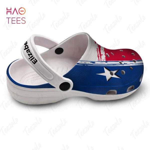 Pride Texan Texas Flag Personalized Crocs Shoes
