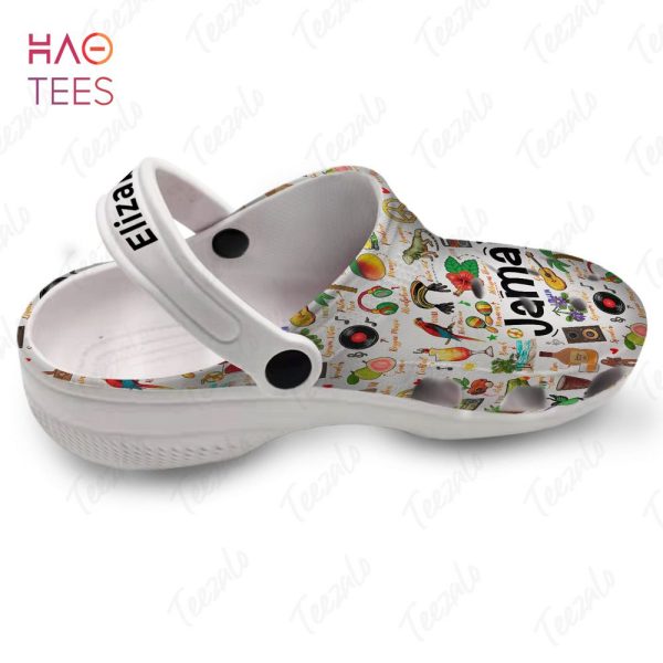 Proud Jamaican Symbols Personalized Crocs Shoes