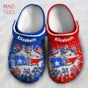 Puerto Rico Crocs Shoes With Flag Bleached