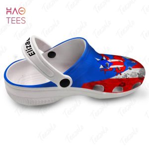 Puerto Rico Flag With Symbols Coqui Personalized Crocs Shoes