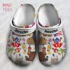Puerto Rico Personalized Crocs Shoes With A Half Flag