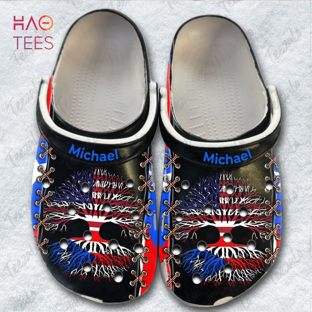 Puerto Rico Roots Gift Puerto Rican American Flag Crocs Shoes Puerto Rico Roots Gift Puerto Rican American Flag Crocs Shoes