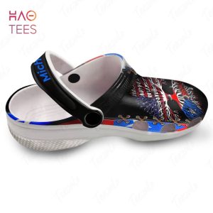 Puerto Rico Roots Gift Puerto Rican American Flag Crocs Shoes