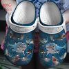 Shark Crocs Shoes With Leopard Background