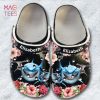 Shark Face Print Personalized Crocs Shoes With Your Name