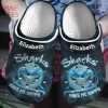 Shark Mama In Hole Crocs Shoes