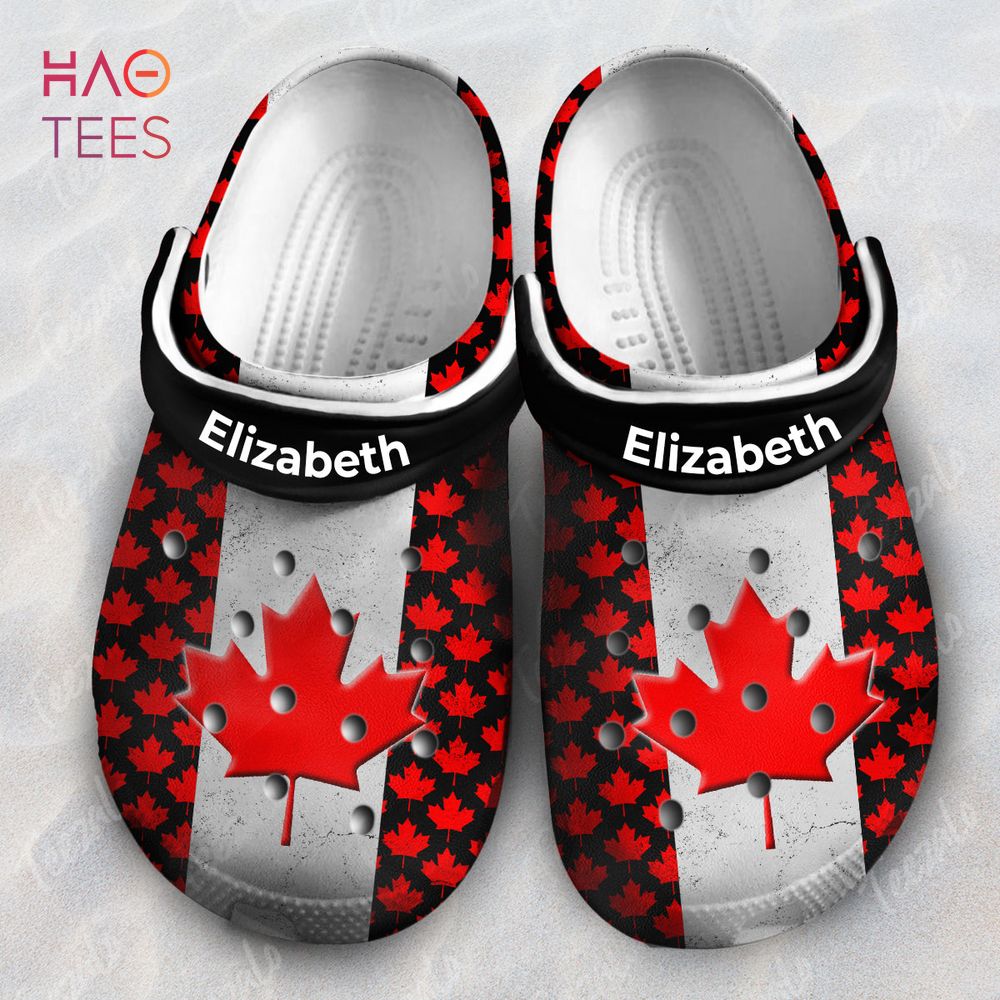 Symbols In Canada Flag Personalized Crocs Shoes