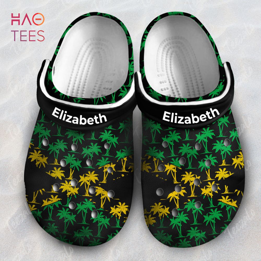 Symbols In Jamaica Flag Personalized Crocs Shoes