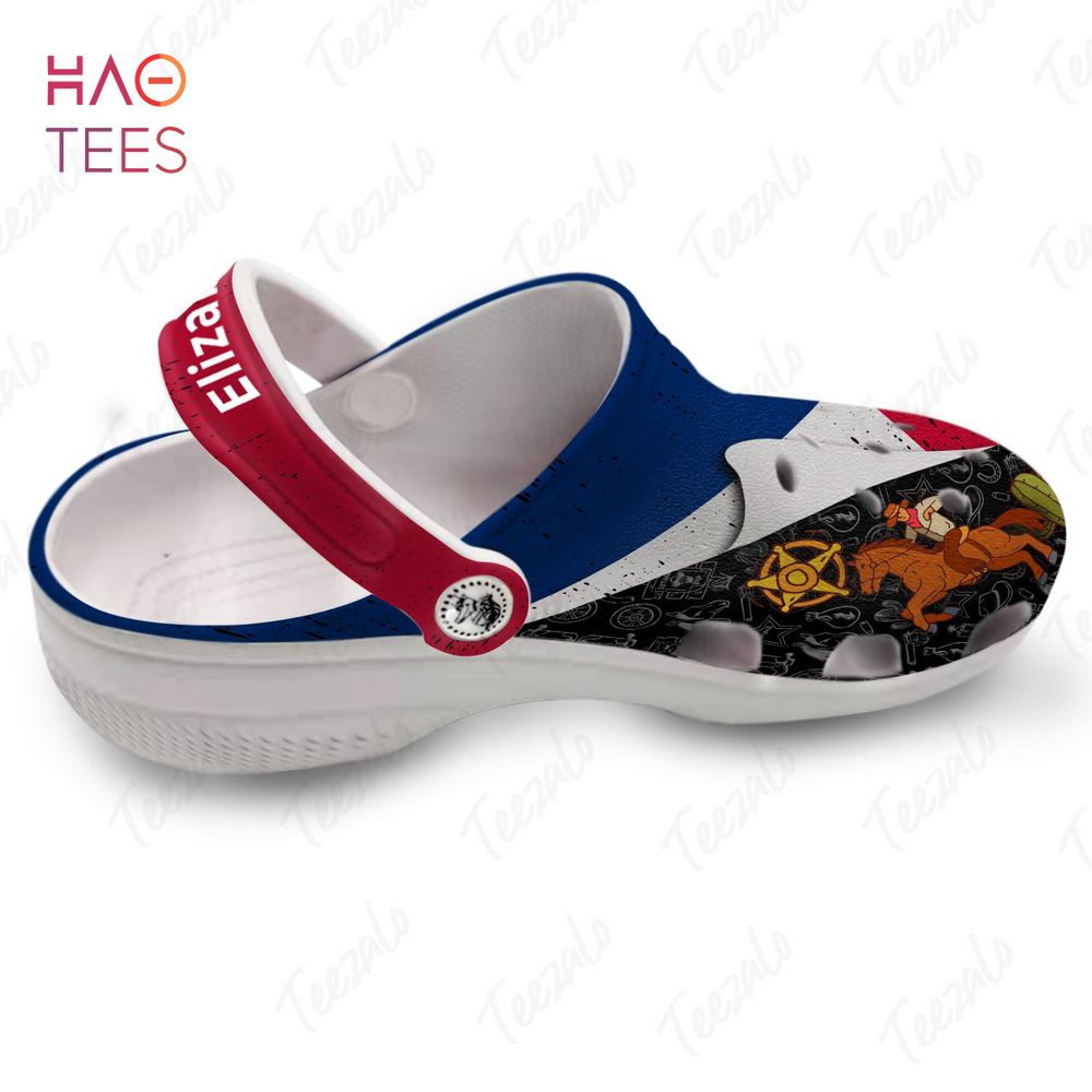 Texas Flag Symbols Colorful Personalized Crocs Shoes Texas Flag Symbols Colorful Personalized Crocs Shoes