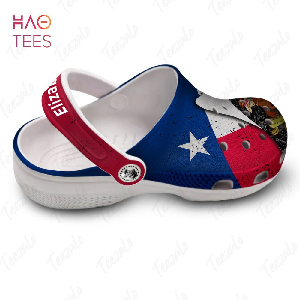 texas flag crocs academy