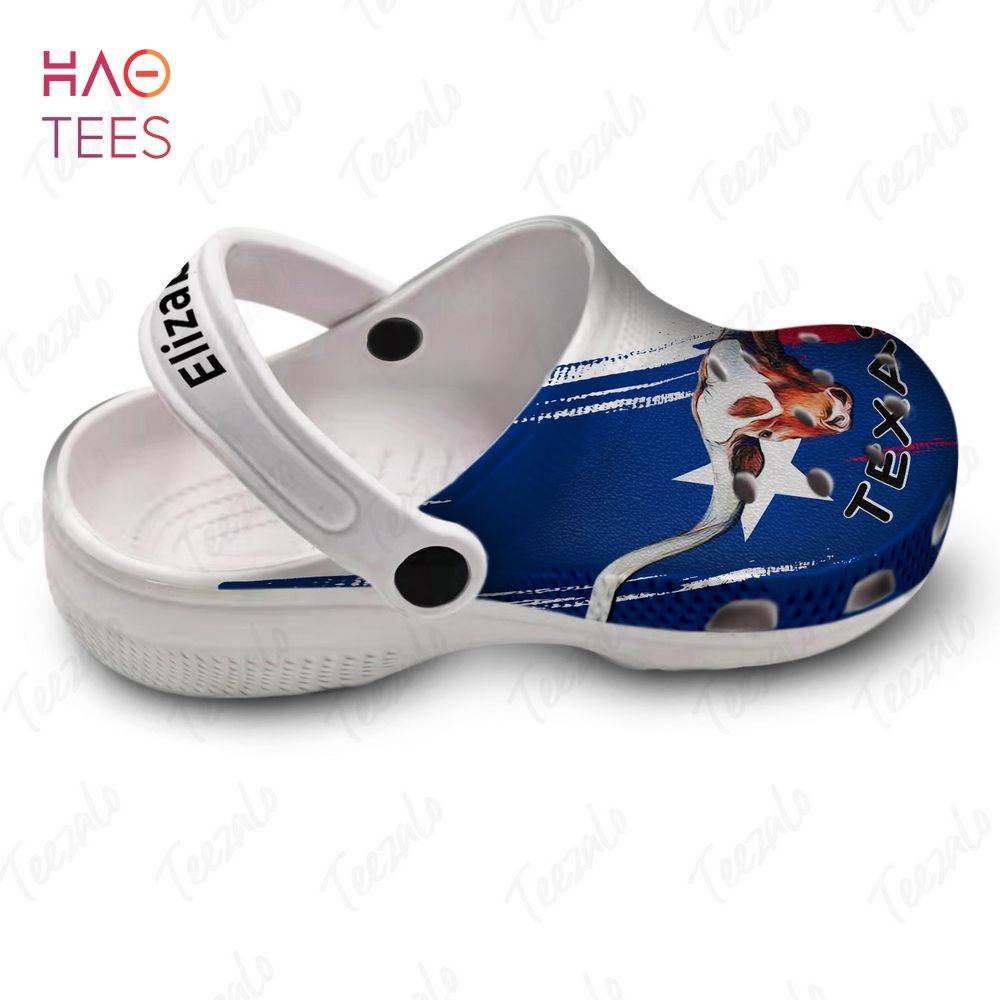 men's texas flag crocs