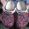 UK United Kingdom Flag Symbol Personalized Crocs Shoes