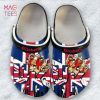 UK United Kingdom Flag Symbol Personalized Crocs Shoes
