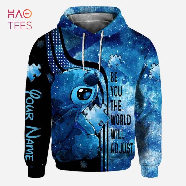 BEST Be You The World Will Adjust Personalized Autism Awareness 3D Hoodie & Leggings