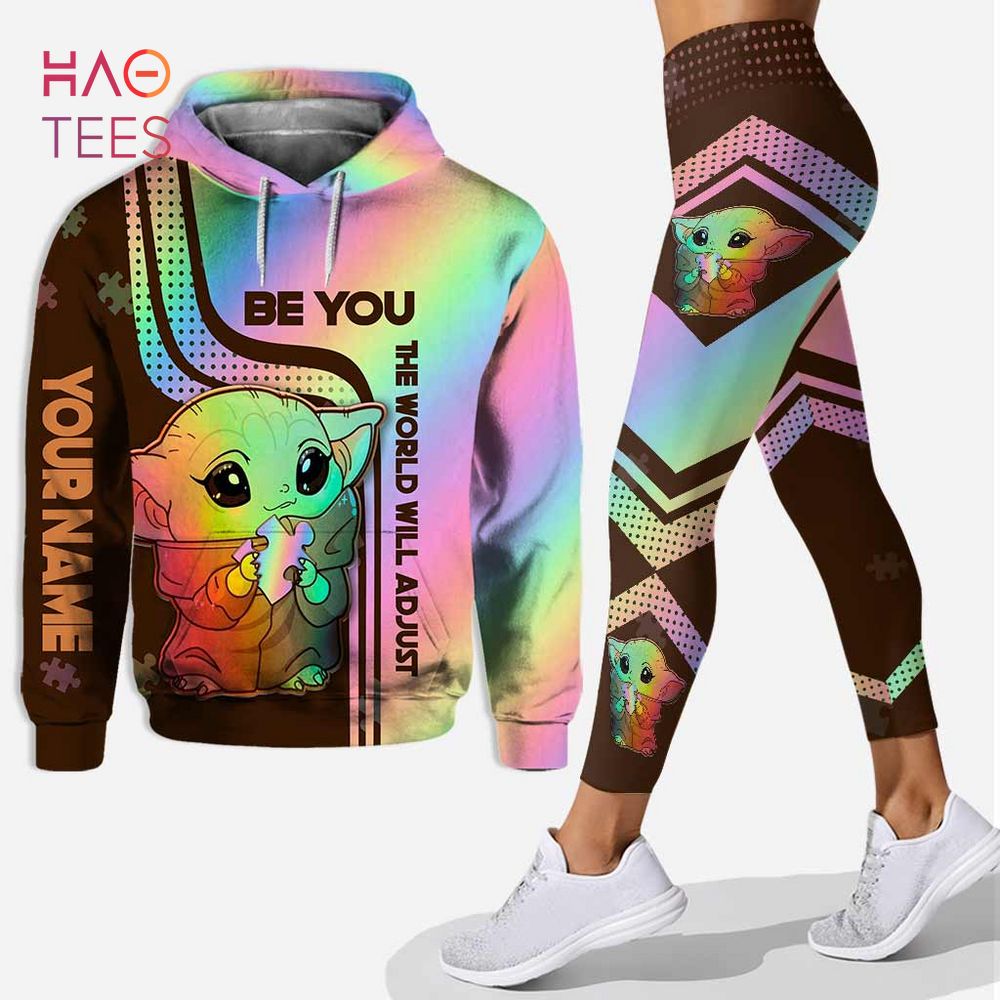 BEST Be You The World Will Adjust Personalized Autism Awareness Hoodie & Leggings BEST Be You The World Will Adjust Personalized Autism Awareness Hoodie & Leggings