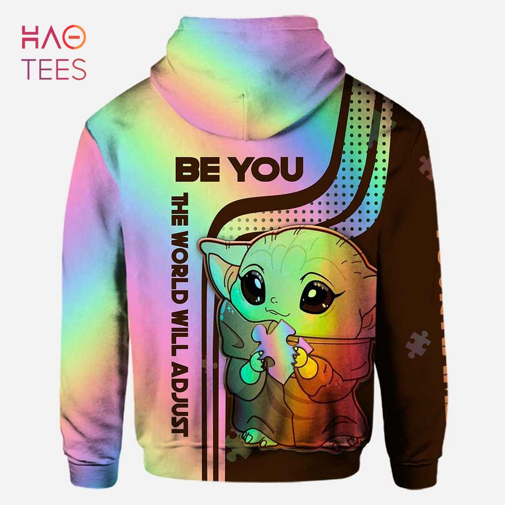 BEST Be You The World Will Adjust Personalized Autism Awareness Hoodie & Leggings BEST Be You The World Will Adjust Personalized Autism Awareness Hoodie & Leggings