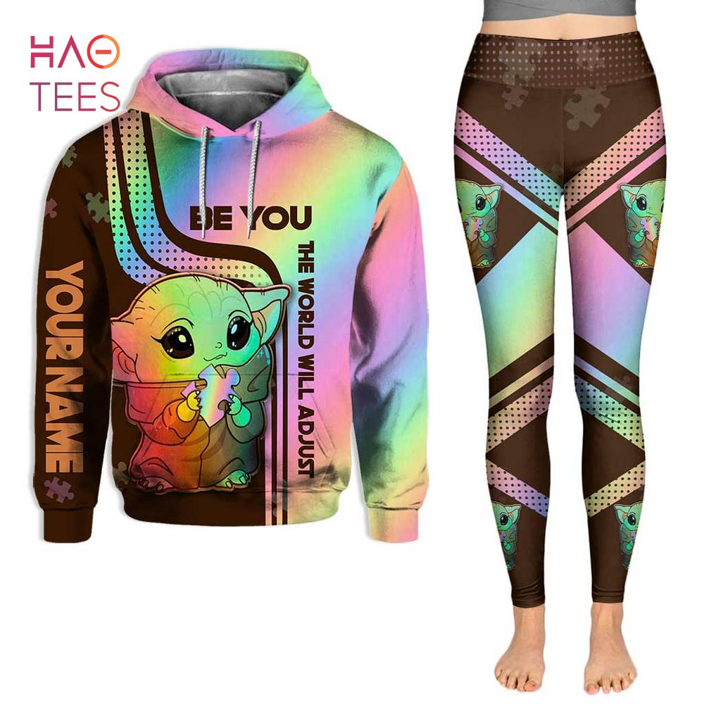 BEST Be You The World Will Adjust Personalized Autism Awareness Hoodie & Leggings BEST Be You The World Will Adjust Personalized Autism Awareness Hoodie & Leggings