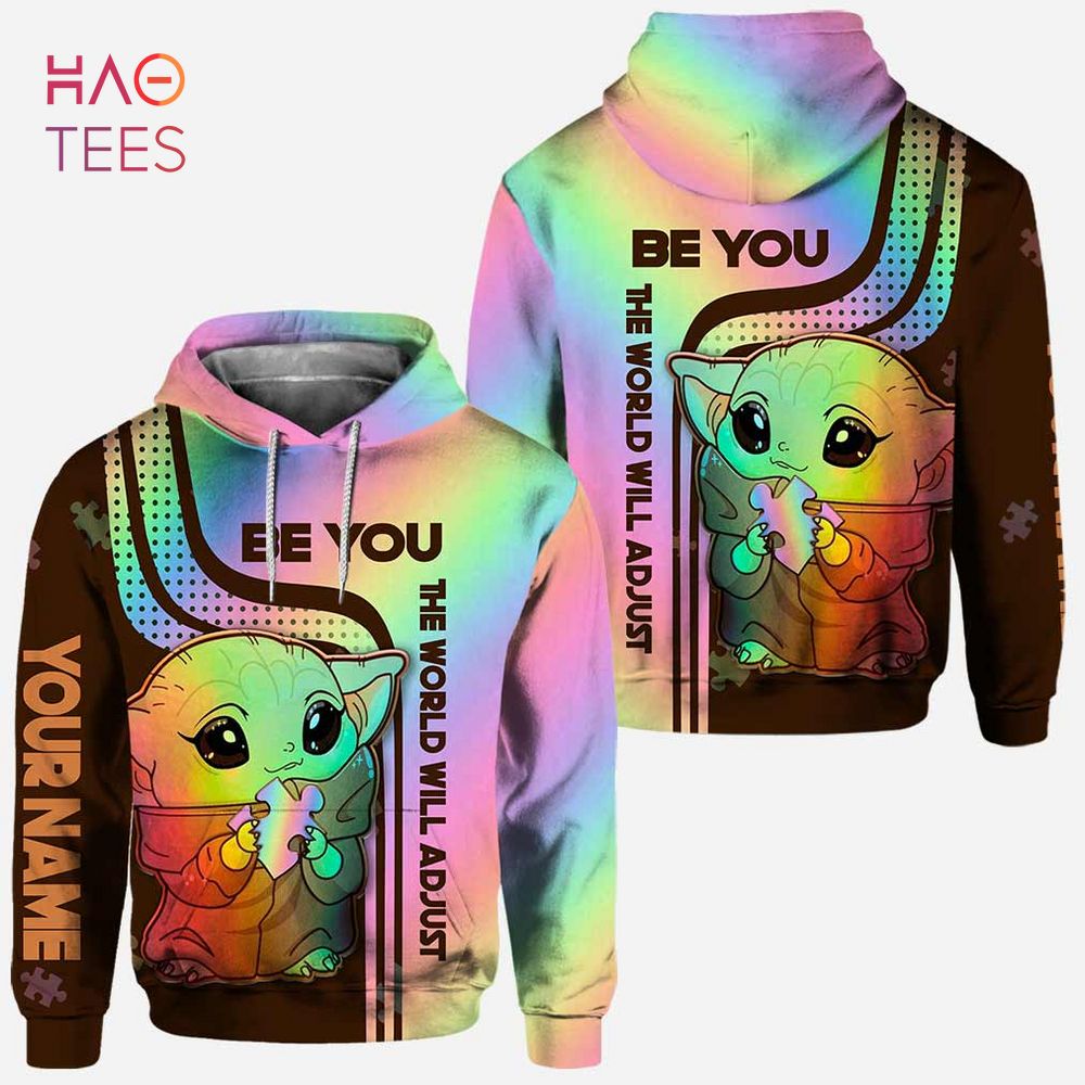 BEST Be You The World Will Adjust Personalized Autism Awareness Hoodie & Leggings BEST Be You The World Will Adjust Personalized Autism Awareness Hoodie & Leggings