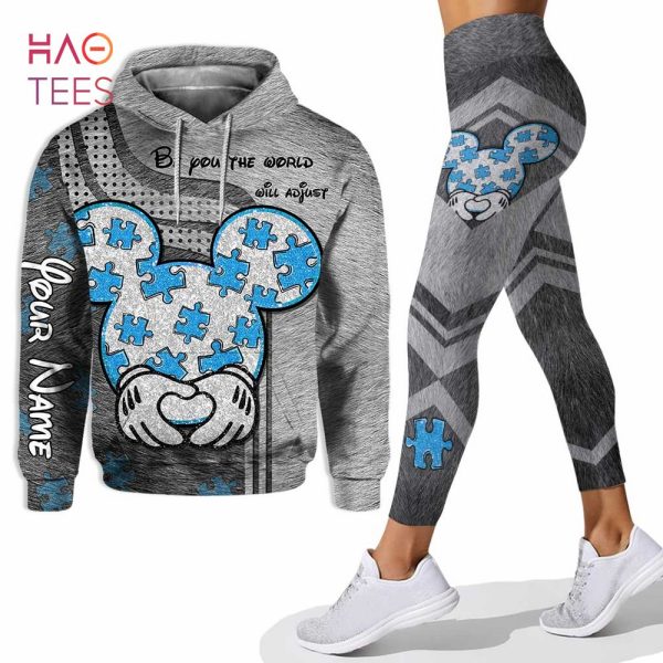 HOT Be You The World Will Adjust Personalized Autism Awareness 3D Hoodie And Leggings All Over Printed