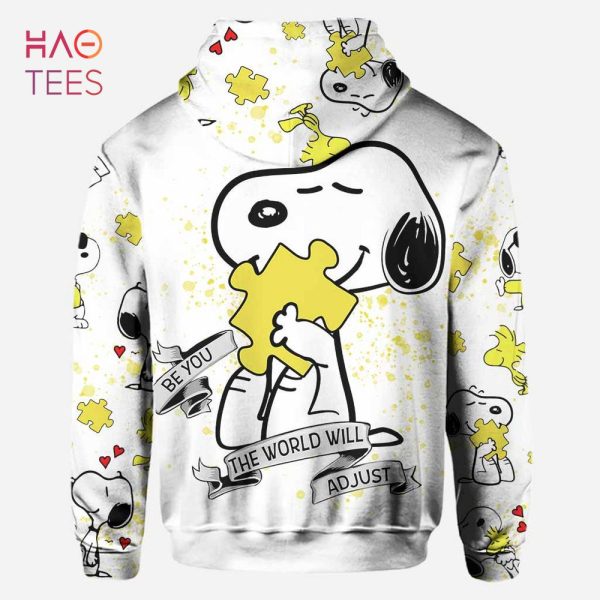 BEST Be You The World Will Adjust Personalized Autism Awareness 3D Hoodie & Leggings Pod Design