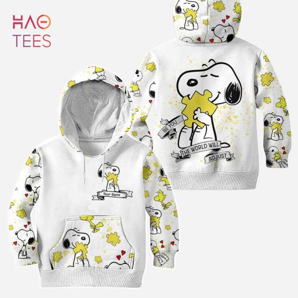 BEST Be You The World Will Adjust Personalized Autism Awareness 3D Hoodie & Leggings Pod Design