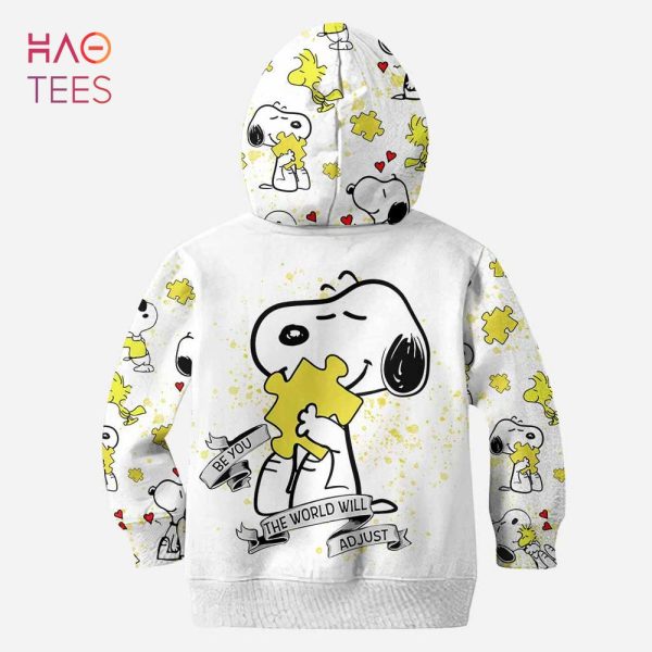 BEST Be You The World Will Adjust Personalized Autism Awareness 3D Hoodie & Leggings Pod Design
