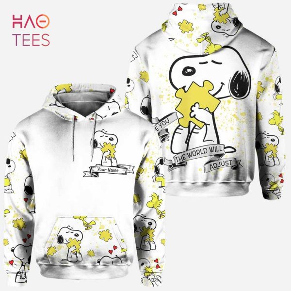 BEST Be You The World Will Adjust Personalized Autism Awareness 3D Hoodie & Leggings Pod Design