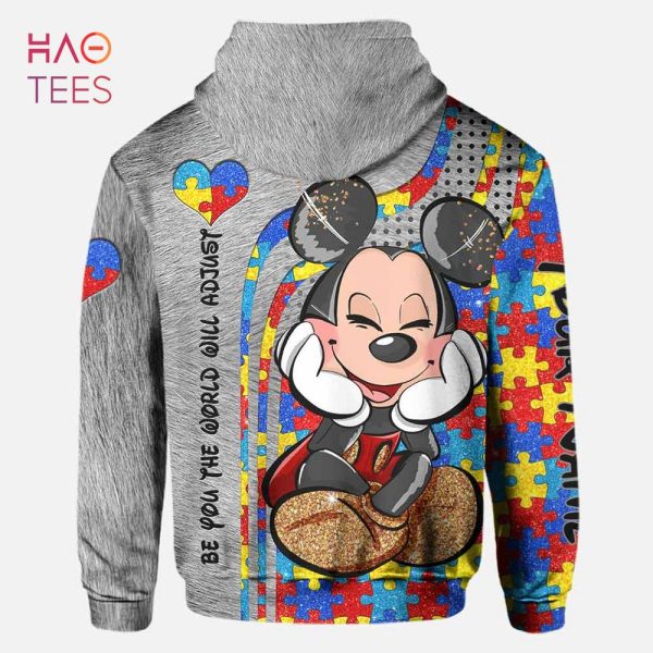 BEST Be You The World Will Adjust Personalized Autism Awareness Hoodie & Leggings Limited Edition