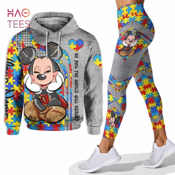 BEST Be You The World Will Adjust Personalized Autism Awareness Hoodie & Leggings Limited Edition
