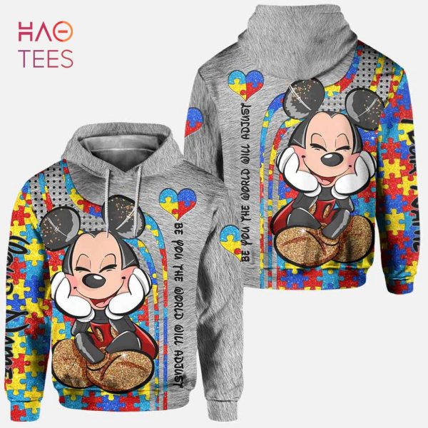 BEST Be You The World Will Adjust Personalized Autism Awareness Hoodie & Leggings Limited Edition