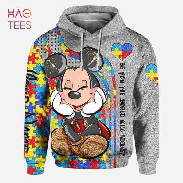 BEST Be You The World Will Adjust Personalized Autism Awareness Hoodie & Leggings Limited Edition