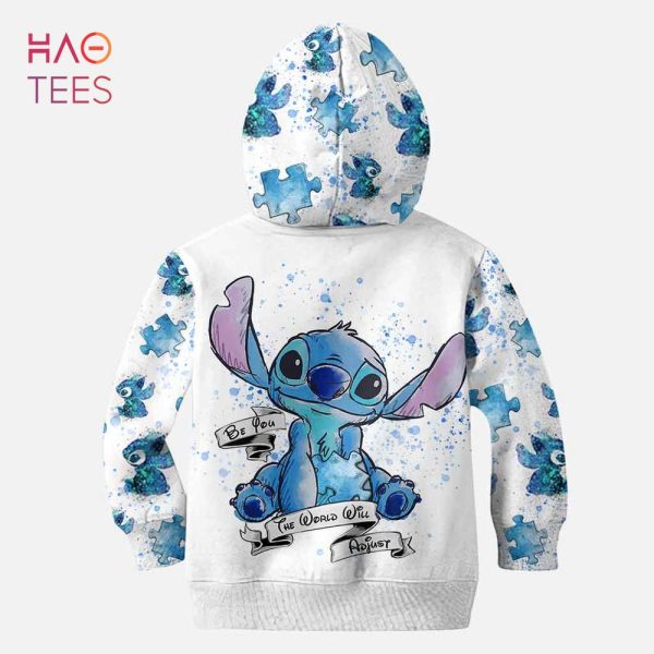 NEW Be You The World Will Adjust Personalized Autism Awareness Hoodie And Leggings Set