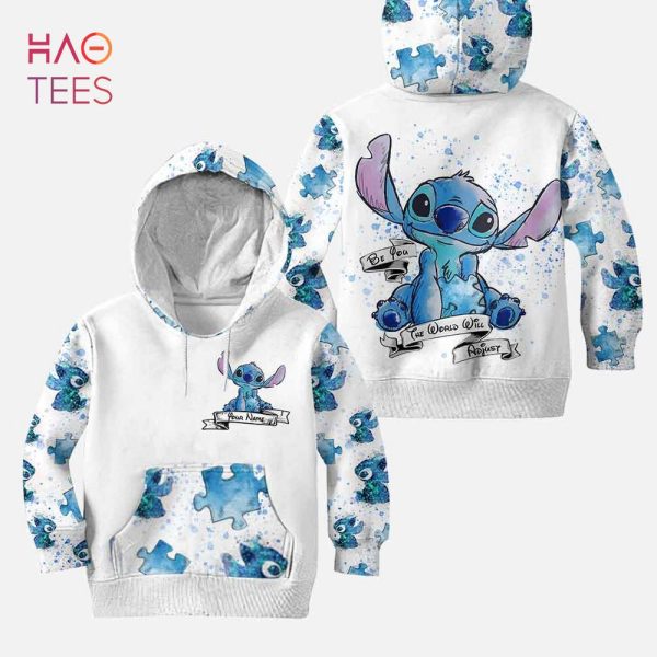 NEW Be You The World Will Adjust Personalized Autism Awareness Hoodie And Leggings Set