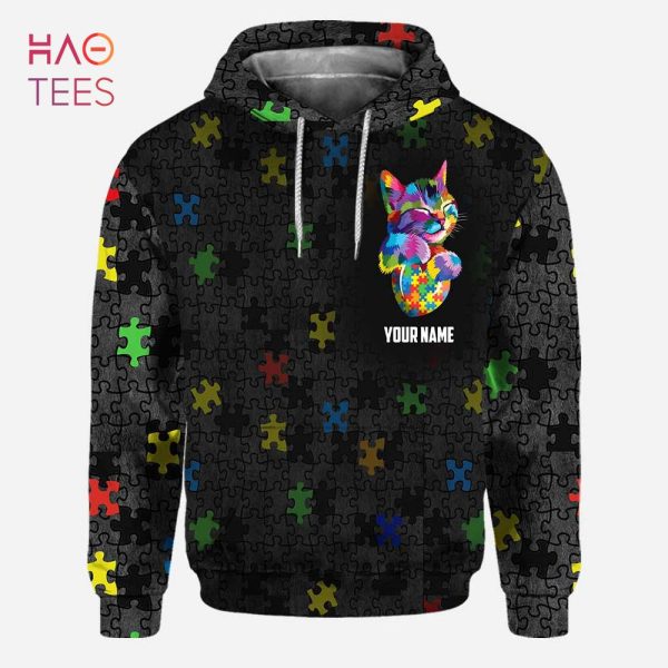 BEST Cat Color Don’t Judge What You Don’t Understand Personalized Autism Awareness 3D Hoodie And Leggings