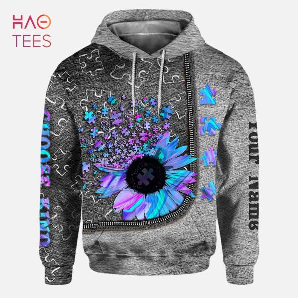 BEST Choose Kind Personalized Autism Awareness Hoodie And Leggings 3D Set