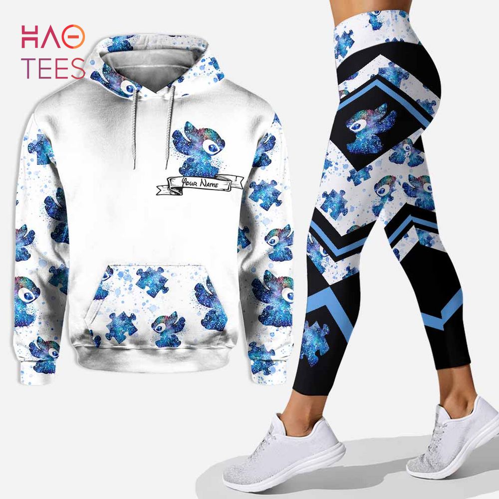 BEST In April We Wear Blue Personalized Autism Awareness Hoodie & Leggings BEST In April We Wear Blue Personalized Autism Awareness Hoodie & Leggings