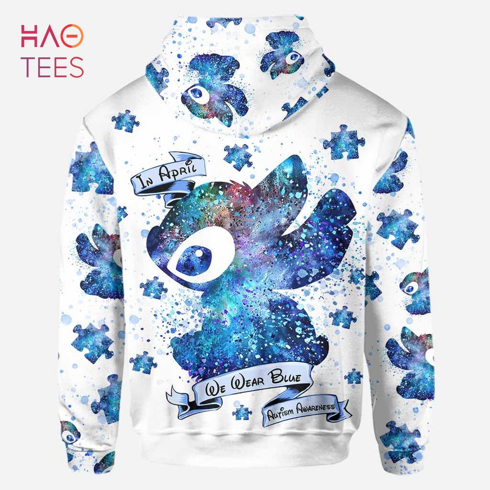 BEST In April We Wear Blue Personalized Autism Awareness Hoodie & Leggings BEST In April We Wear Blue Personalized Autism Awareness Hoodie & Leggings