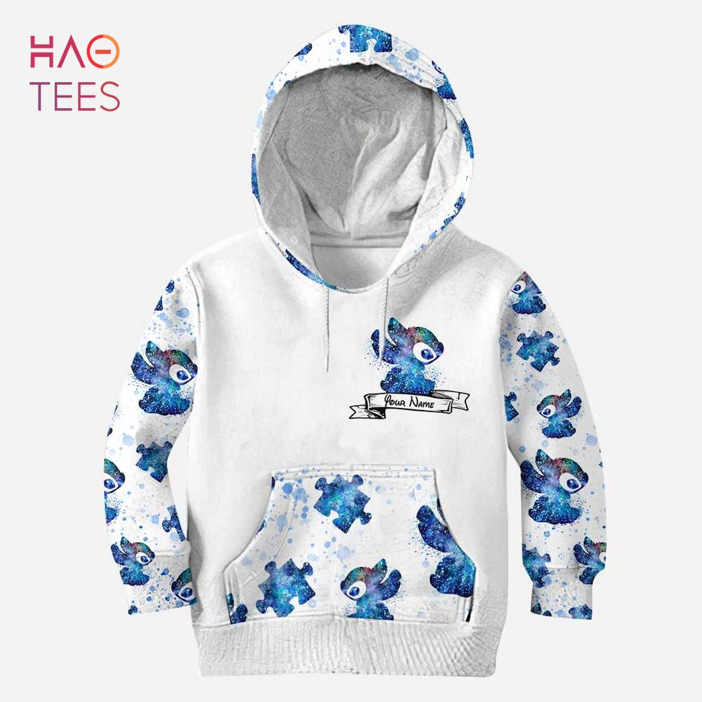 BEST In April We Wear Blue Personalized Autism Awareness Hoodie & Leggings BEST In April We Wear Blue Personalized Autism Awareness Hoodie & Leggings