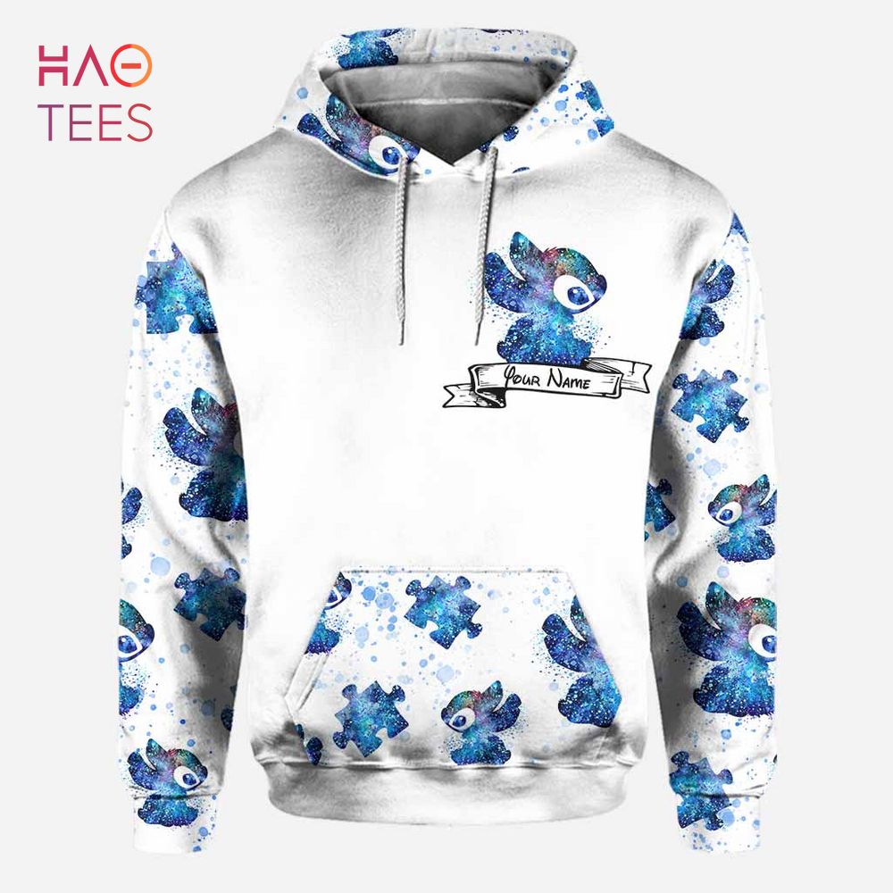BEST In April We Wear Blue Personalized Autism Awareness Hoodie & Leggings BEST In April We Wear Blue Personalized Autism Awareness Hoodie & Leggings