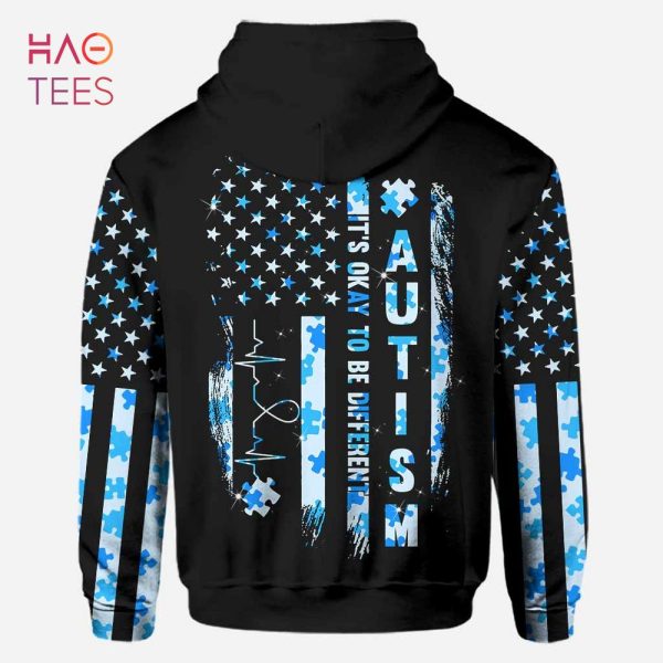 BEST It’s Okay To Be Different 3D Hoodie And Leggings Set