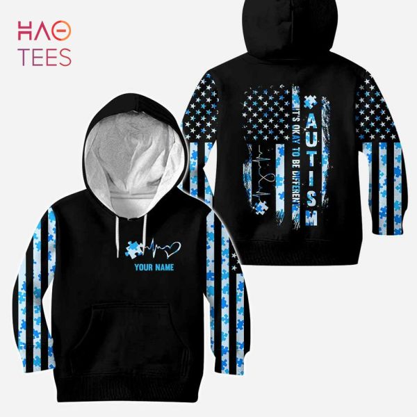 BEST It’s Okay To Be Different 3D Hoodie And Leggings Set