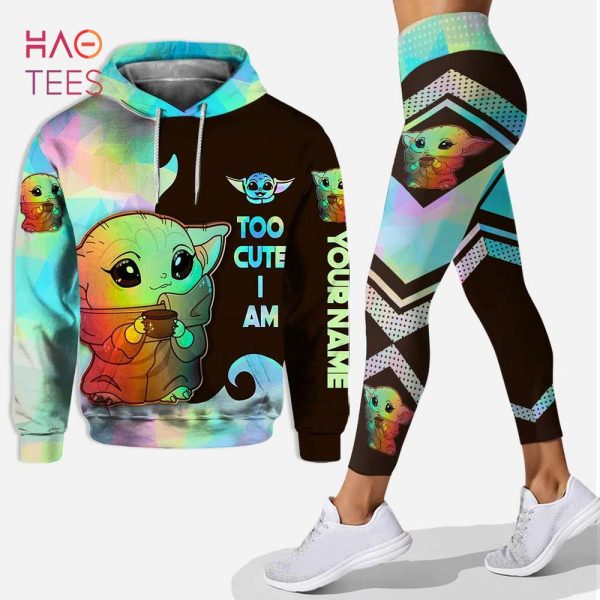 BEST Personalized Baby Yoda Hoodie Leggings Set
