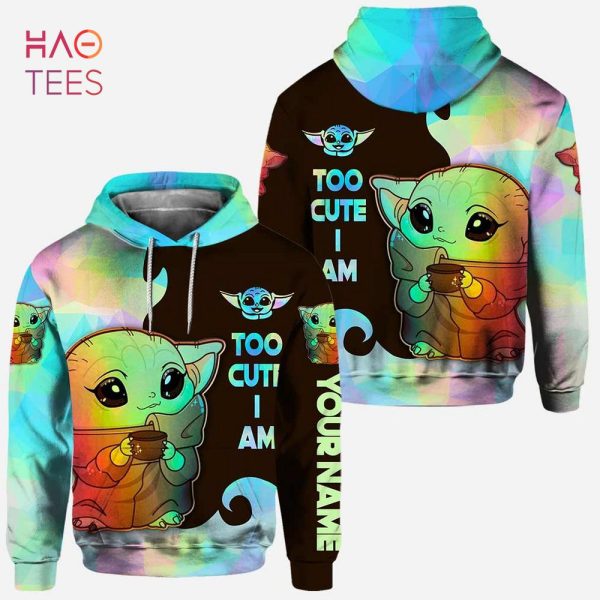 BEST Personalized Baby Yoda Hoodie Leggings Set