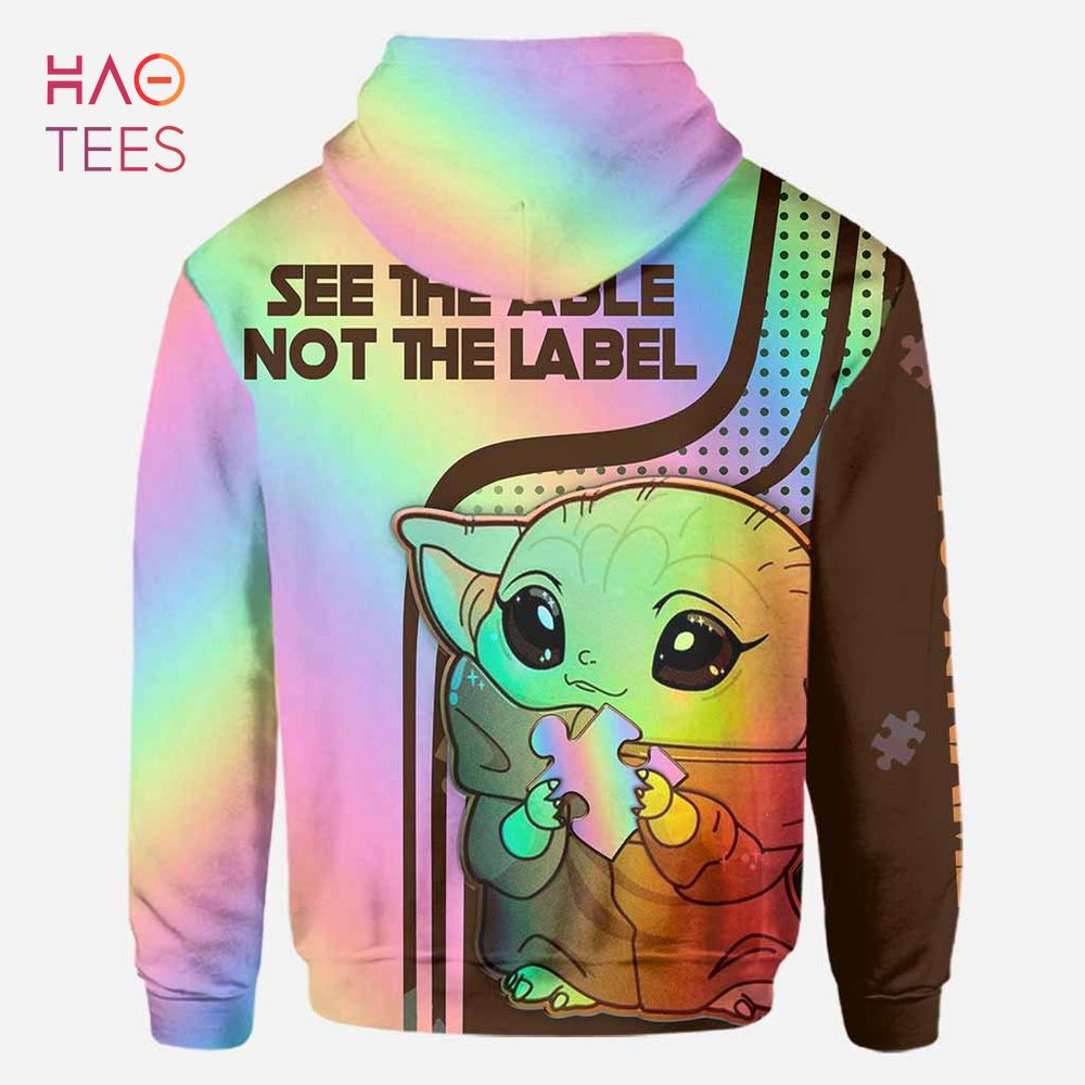 BEST See The Able Not The Label Personalized Autism Awareness 3D Hoodie & Leggings Sets BEST See The Able Not The Label Personalized Autism Awareness 3D Hoodie & Leggings Sets