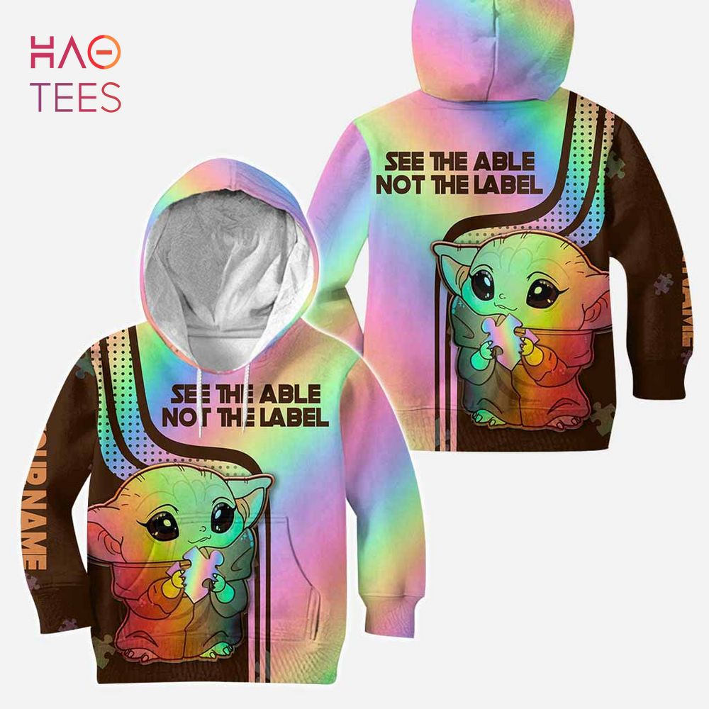 BEST See The Able Not The Label Personalized Autism Awareness 3D Hoodie & Leggings Sets BEST See The Able Not The Label Personalized Autism Awareness 3D Hoodie & Leggings Sets