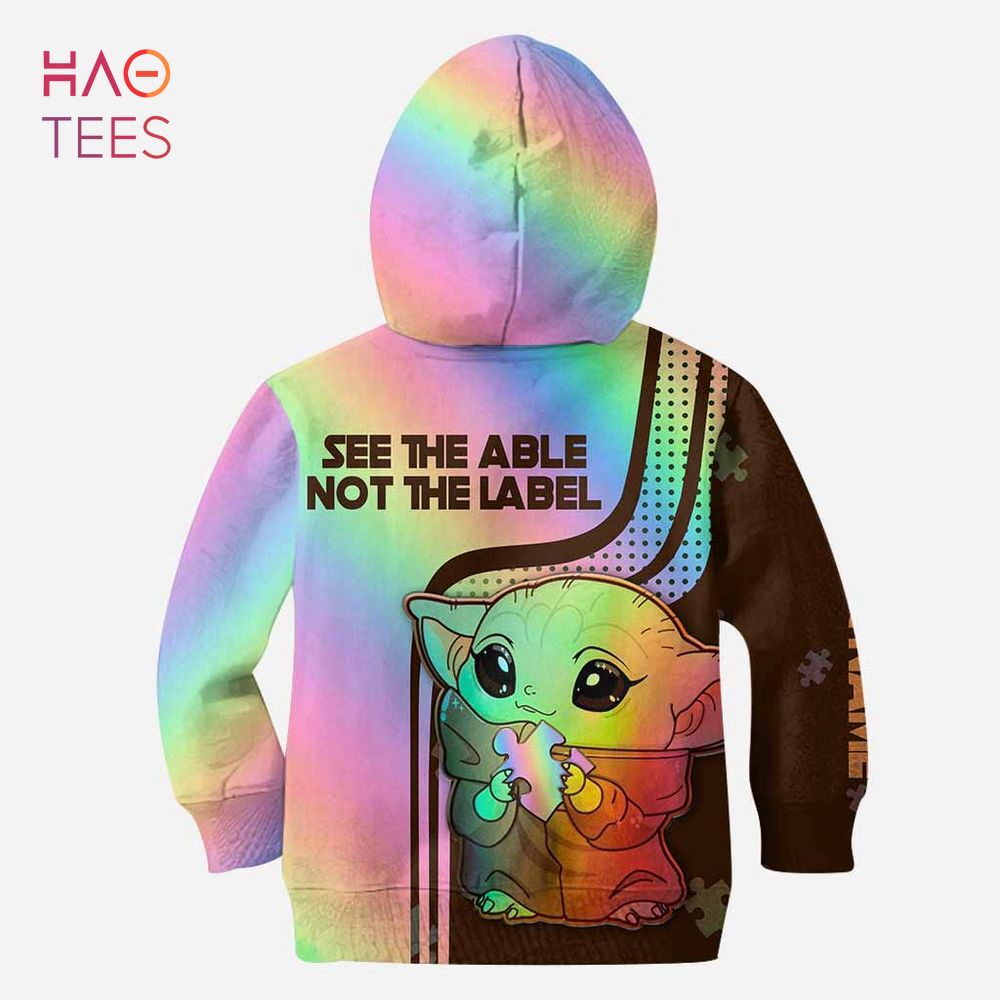 BEST See The Able Not The Label Personalized Autism Awareness 3D Hoodie & Leggings Sets BEST See The Able Not The Label Personalized Autism Awareness 3D Hoodie & Leggings Sets
