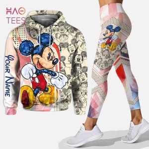 [BEST] Luxury Personalized Mickey Mouse Hoodie Leggings 3D Set All Over Print