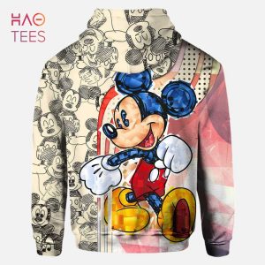 [BEST] Luxury Personalized Mickey Mouse Hoodie Leggings 3D Set All Over Print