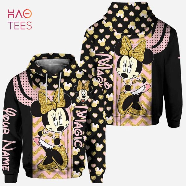 [BEST] Luxury Personalized Minnie Mouse Hoodie Leggings Set 3D All Over Print
